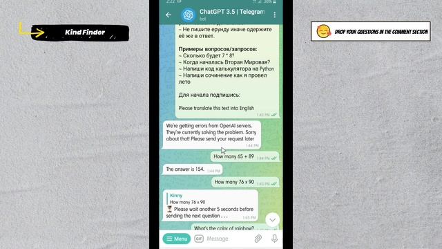 How to Use ChatGPT Bot on Telegram смотреть онлайн