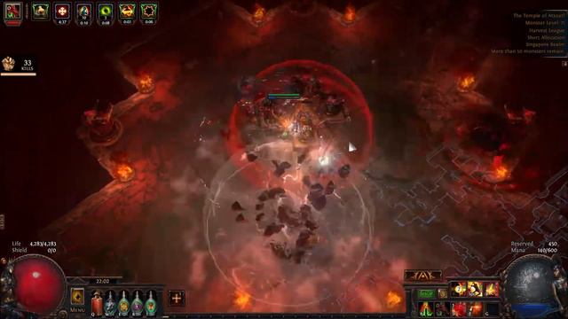 Path of Exile: Harvest - Earthquake Gladiator - Temple of Atzoatl + Mapping + Conqueror (2020 06 25 смотреть онлайн