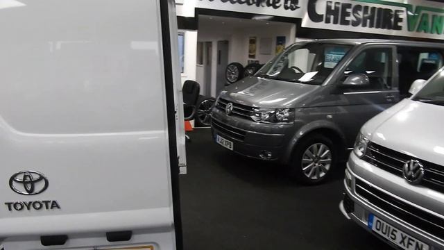 2015 65 TOYOTA PROACE 2.0 L2H1 HDI 1200 LWB WITH AIR CON 128 BHP @ CHESHIRE VAN SALES смотреть онлайн