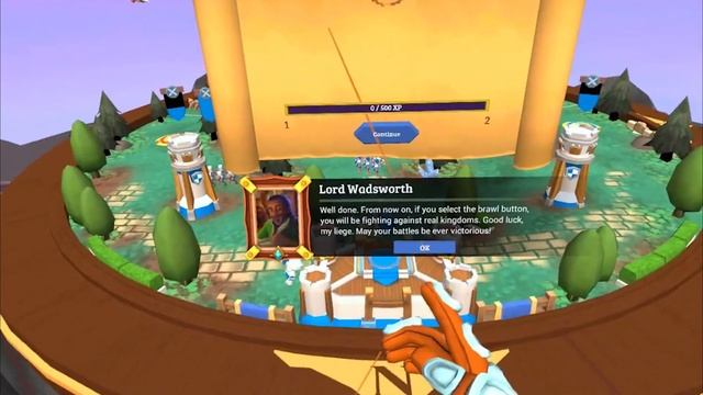 Virtual Reality Journey - Starting Skyworld Kingdom Brawl VR смотреть онлайн