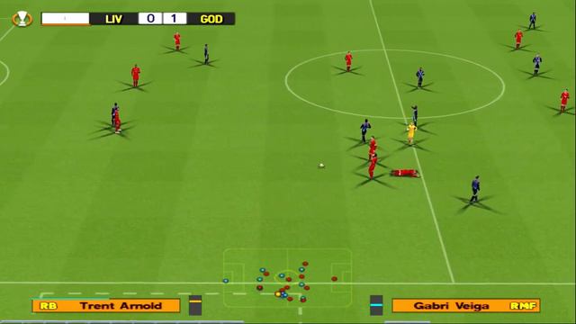 Liverpool vs GOD Mode - Europa League PES 2024 PS2 смотреть онлайн