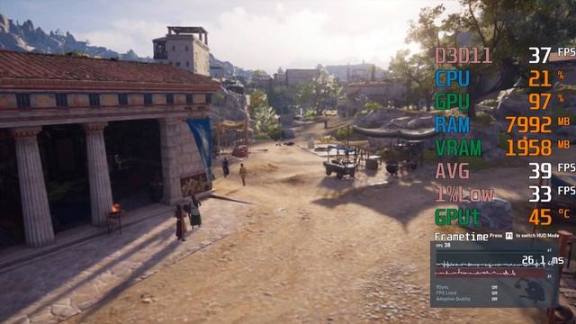 GeForce GTX 750 ti -- Intel Core i5-10400F -- Assassin's Creed AC Odyssey Benchmark смотреть онлайн
