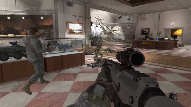 COD MW2 - AI Spawner Test Script (Shepherd vs Ghost NPC Fight) смотреть онлайн