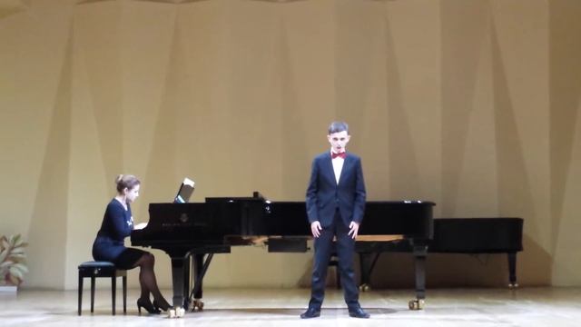 Соловьем залетным... Гордей Юфкин, 15 летлет. Без микрофона. Академический вокал смотреть онлайн