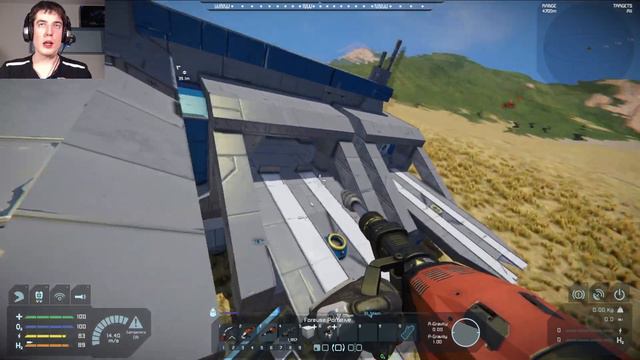 SPACE ENGINEERS survie visites👓de vaisseaux aléatoires OUAW ce qu'on peut trouver🛸 смотреть онлайн
