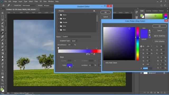 Rainbow Effect in Adobe Photoshop | Learn Gradient Tricks | Stuff Dude Anand смотреть онлайн