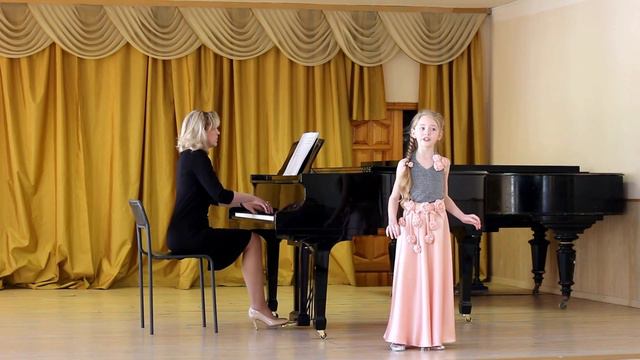 Затеева Мария, 2 класс "Котик заболел" французская народная песня смотреть онлайн
