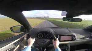 Skoda Karoq 2.0 TDI 150 hp POV Test drive