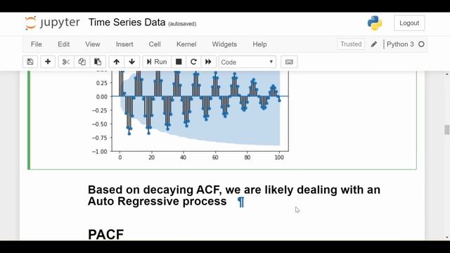 ACF & PACF Code Example : Time Series Talk смотреть онлайн