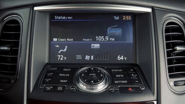2014 Infiniti QX50 - Control Panel and Touch Screen Overview смотреть онлайн