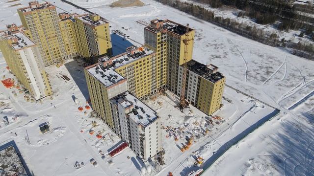 Строительство домов. Дома с панорамными окнами с видом на лес. ЖК Никольский смотреть онлайн