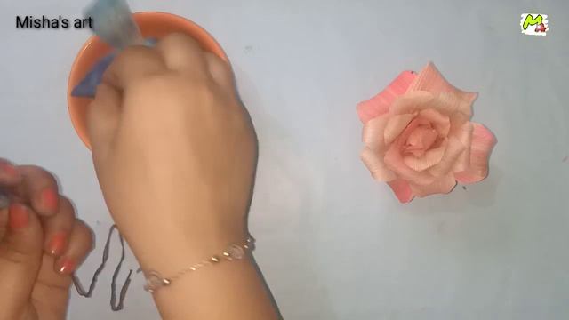 How to make flower with corn husk ||DIY corn husk rose|| flower making idea with corn husk смотреть онлайн