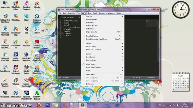 cara mengatur Syntax pada sublimetext смотреть онлайн