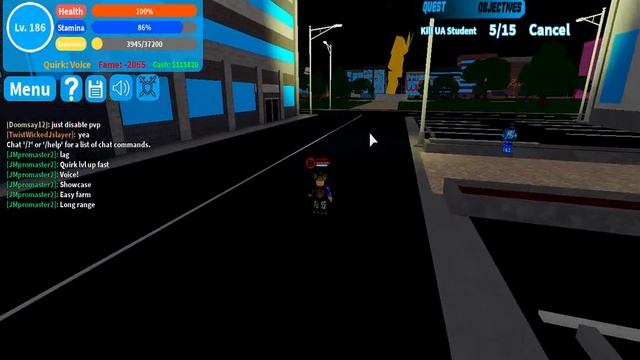 [UPDATE] Boku No Roblox: Remastered What Quirk Lvl Up Fast!