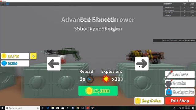 DESTRUCTION SIMULATOR | ?HACK/SCRIPT? | ?UNLIMITED COINS? смотреть онлайн