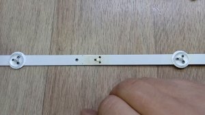 Ремонт подсветки LED LG 32LA620V ZA / Пропадает изображение, звук есть / Замена светодиодов