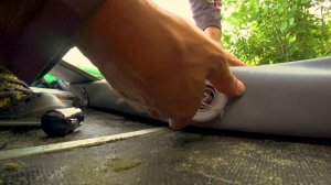 Замена клапана в лодке ПВХ без замены стакана.