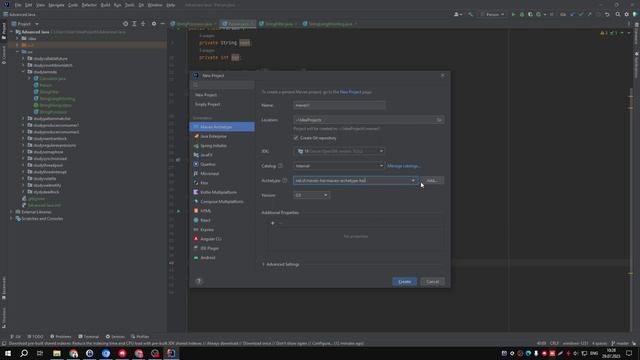 Maven проекты: создание и библиотеки смотреть онлайн