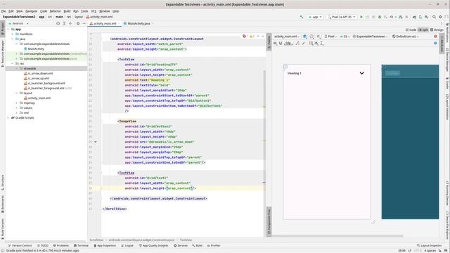 Android Studio: Expandable TextView смотреть онлайн