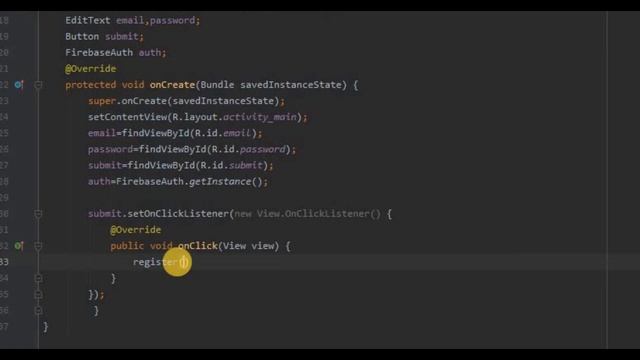 Signup Authentication with Firebase Database | User Register | For Beginners смотреть онлайн