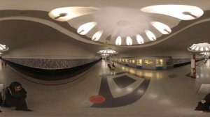 Аннино. Московское Метро. 360 градусов VR 4К Video. Moscow Subway.