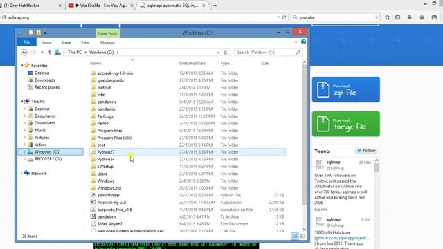 SqlMap Setup & Install смотреть онлайн