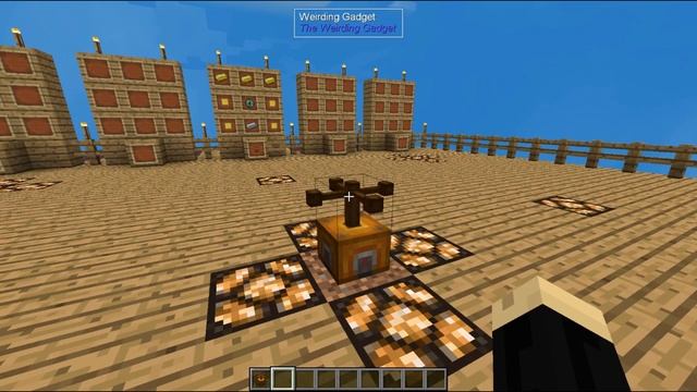 Minecraft - Sky Factory 4 - How to Make a Weirding Gadget смотреть онлайн