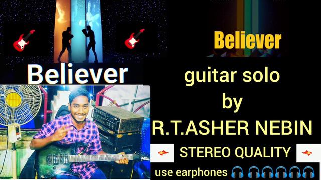Beleiver | guitar | cover | stereo | Tamil Guitar | смотреть онлайн