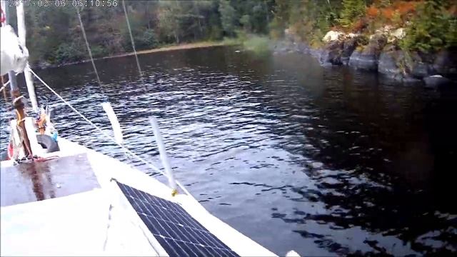 Заход в бухту Дивная о.Валаам 2021 смотреть онлайн