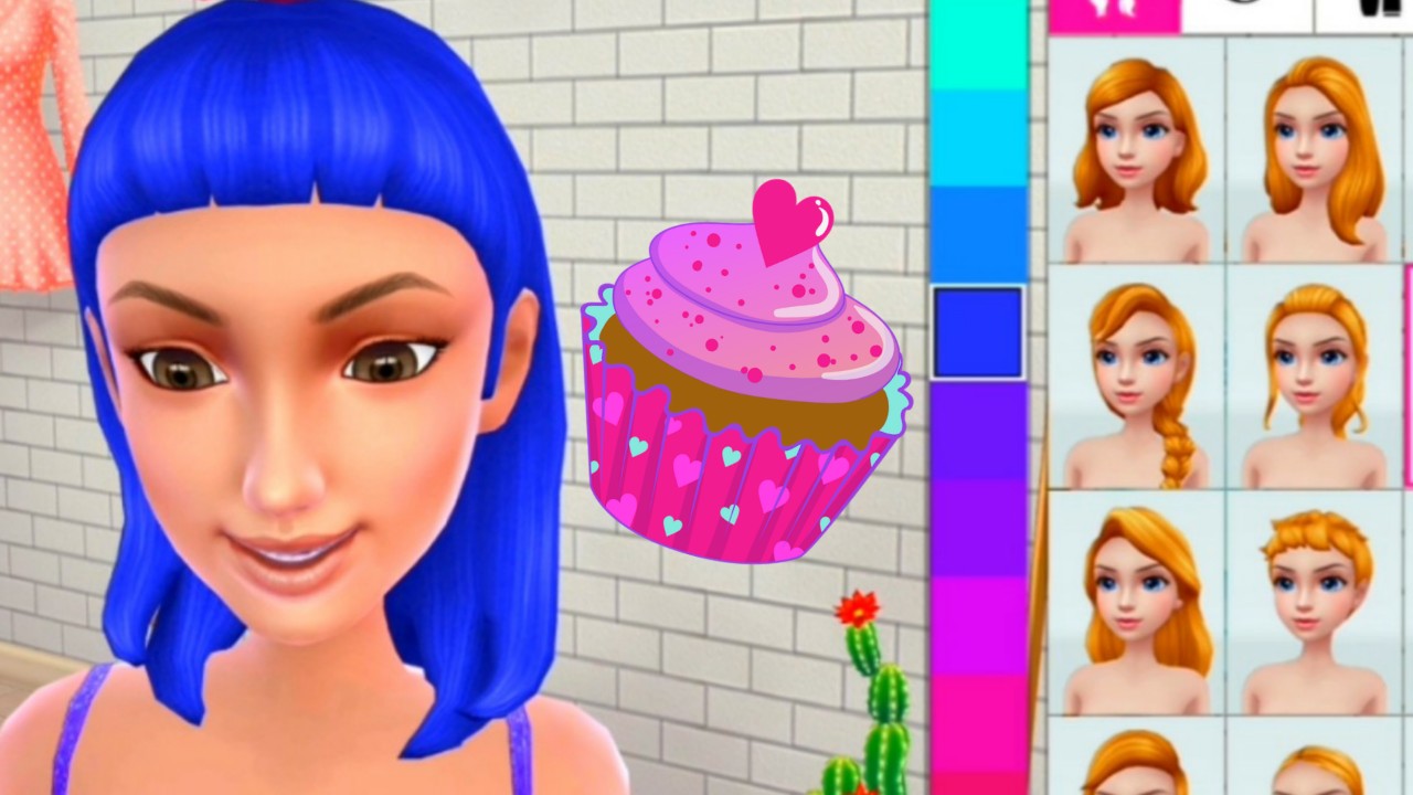 СУПЕР СТИЛИСТ Мода и Стиль #7 Салон Красоты Макияж Маникюр Одевалка для Девочек Мульт игра для детей смотреть онлайн