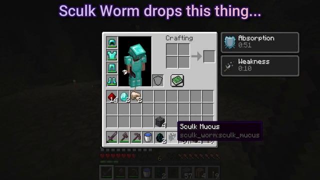 MINECRAFT 1.19 THE WILD UPDATE MOD NEW MOB! SCULK WORM - BETTER THAN THE WARDEN? Minecon Live 2021 смотреть онлайн