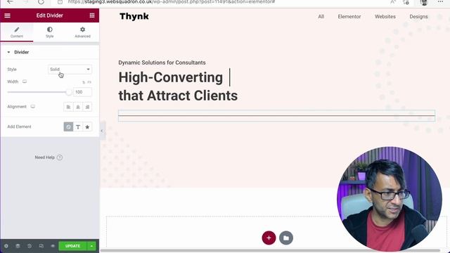 How to Build a Hero Banner with One Column - Elementor Wordpress Tutorial смотреть онлайн