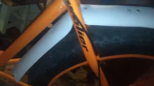 Крылья, щитки на фэтбайк (бюджетный вариант) Часть 2 смотреть онлайн