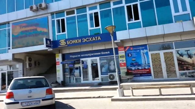 Худжанд 2014 из окна автомобиля
