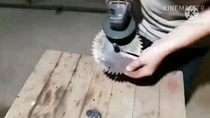 Самодельный Бур из церкулярной пилы для столбов