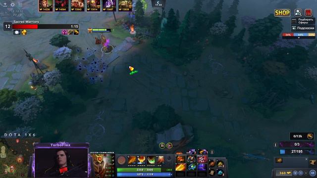 ПОПРОБУЙ ПРОБЕЙ 7000 ХП ЛЕГИОНКА W в Доту 1x6 Legion Commander Press the Attack / DOTA 1x6 / Дота смотреть онлайн
