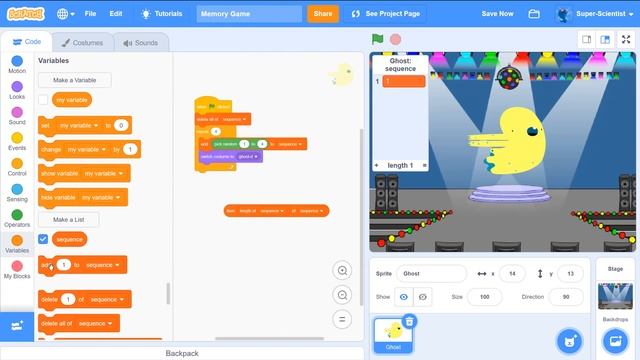 Redgate Kids Coding Club Intermediate Class Lesson 7 Memory Game смотреть онлайн