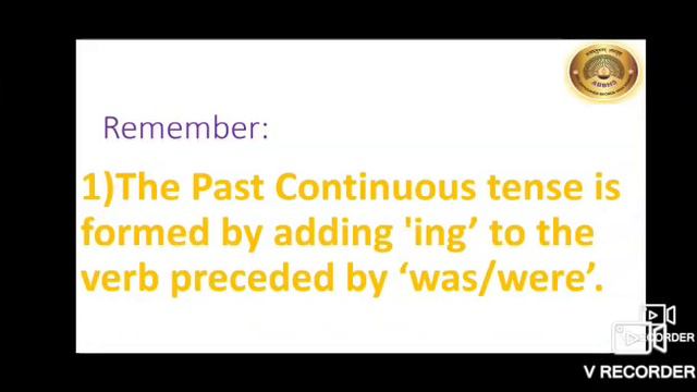 Std-IV, Subject-English II, Topic: Tenses, Past Continuous tense (Part-3). смотреть онлайн