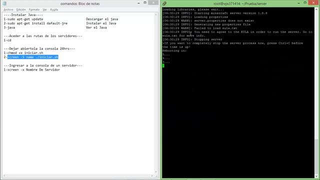 Como Crear un Server de Minecraft Usando una VPS смотреть онлайн