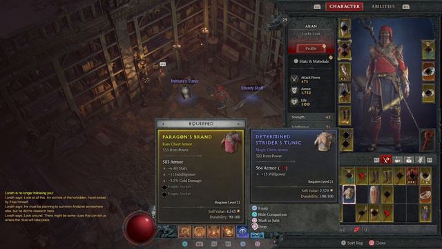 Diablo 4 Sorcerer Let's Play Ep 19 Mephisto's Blessing смотреть онлайн