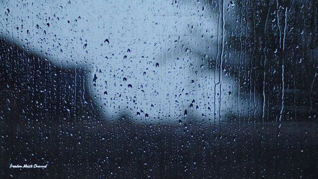 Sad, relaxing music. The sound of rain. Enjoy listening - Piano sound. The sound of rain. смотреть онлайн