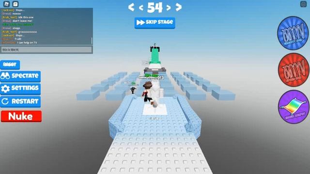Roblox: Easier Troll Difficulty Chart Obby Stages 48-61 смотреть онлайн