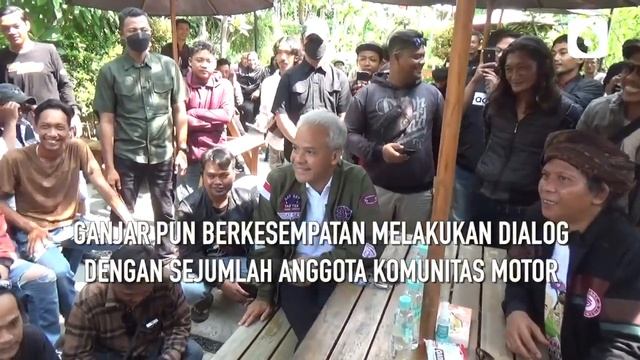 Sambil Naik Vespa, Ganjar Pranowo Datangi Komunitas Motor | Liputan6 смотреть онлайн