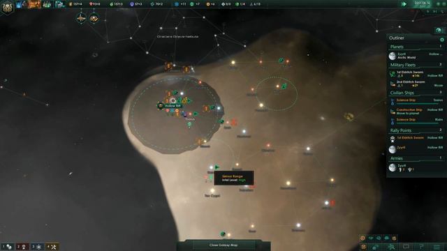 Among The Stars As A... Space Worm Kinda Thingy... [Stellaris-Utopia] Ep. 1 Beginings