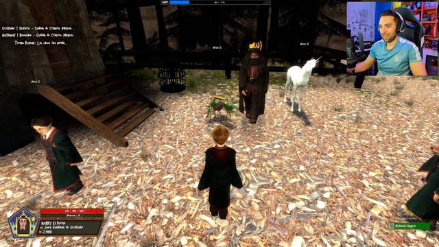 PELEAMOS CONTRA UN TROLL GIGANTE Y SALE MAL 😂 !!💥 - GARRY'S MOD HOGWARTS RP смотреть онлайн