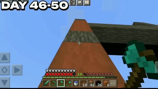 I Survived 100 days in MINECRAFT POCKET EDITION 1.20 UPDATE (HINDI) смотреть онлайн