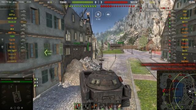 Chrysler K GF - танк, который я начал понимать смотреть онлайн