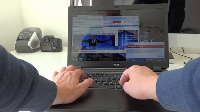 Acer Aspire TimelineUltra M3-581TG Hands-on смотреть онлайн