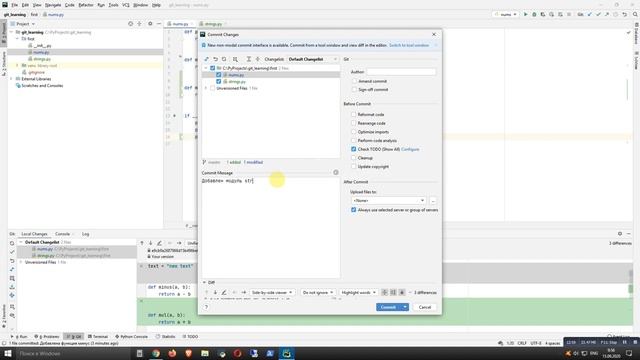 Работа с Git в PyCharm. Без терминалов и головной боли смотреть онлайн