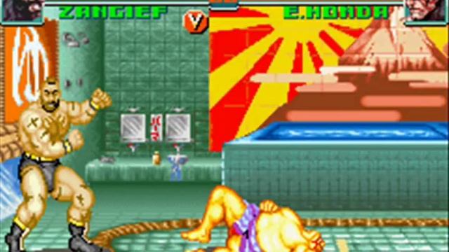 Super Street Fighter II Turbo Revival (GBA) смотреть онлайн